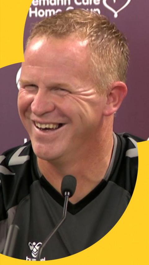 Hearts head coach Wouter Vrancken