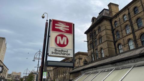 Bradford Interchange signage