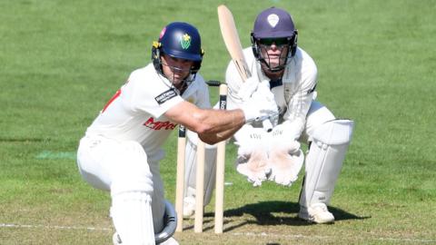 Colin Ingram batted more than three and a half hours for his 80 not out