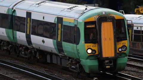A Green southern train
