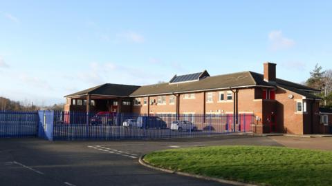 Exterior of Wallsend Community Fire Station