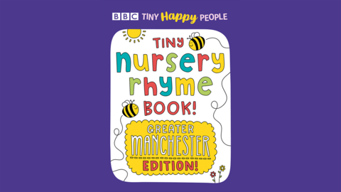 Tiny Happy People Greater Manchester nursery rhyme book cover