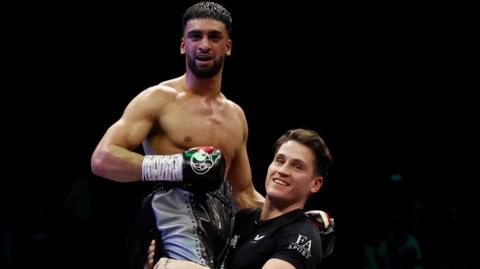 Shane McGuigan lifts up Adam Azim