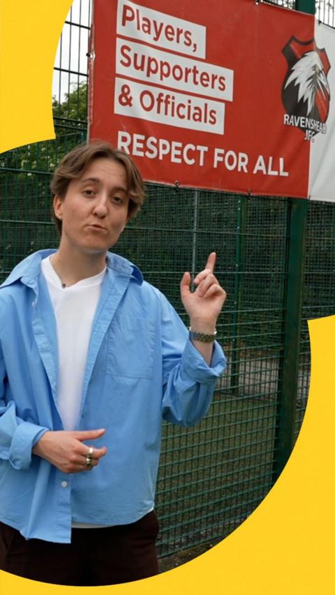Reporter Amy Sharpe