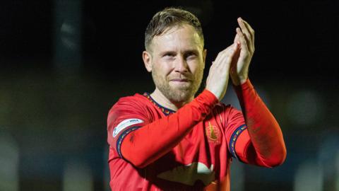 Falkirk scorer Scott Arfield