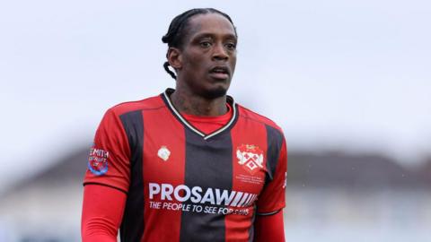 Nile Ranger in action for Kettering Town
