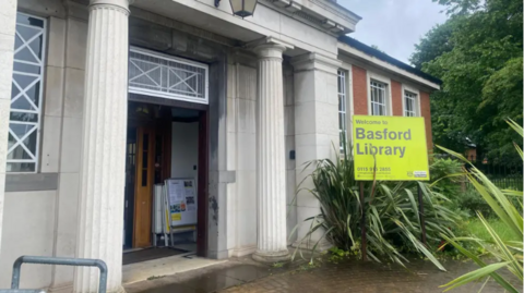 Basford Library in Nottingham