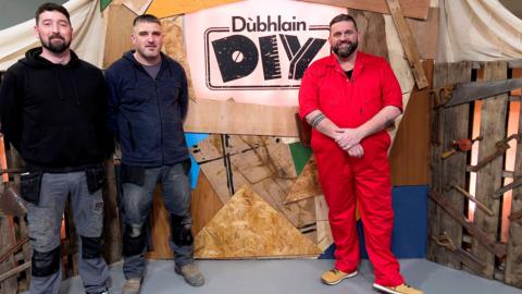 Iain 'Spanish' MacAoidh, Innes Scott agus Derek 'Pluto' Moireach