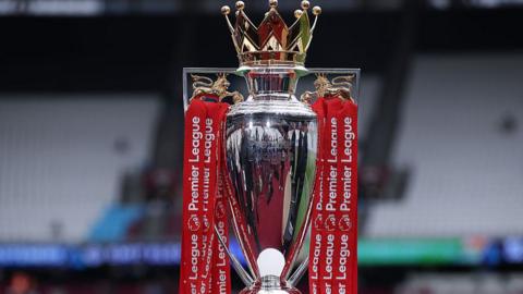 Premier League trophy