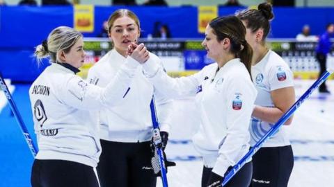 Scotland are through to the last four in the women's event