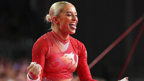 Wales gymnast Ruby Evans
