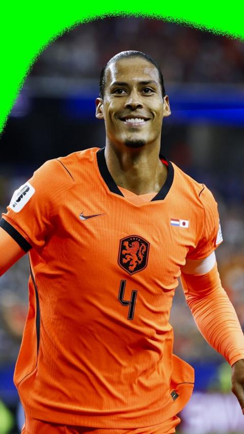 Virgil van Dijk scores first Netherlands goal against Japan