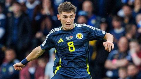 Scotland's Billy Gilmour