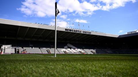 General view of St James' Park.