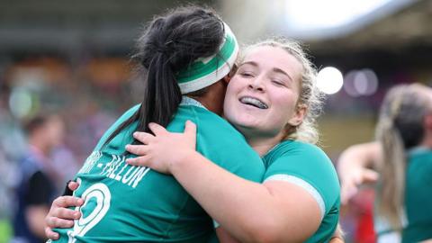 Sadhbh McGrath with Eimear Corri-Fallon