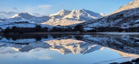 Llynau Mymbyr, Eryri National Park. 