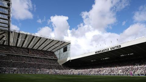 A general view of St James' Park
