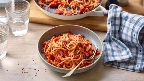 Chilli tuna pasta