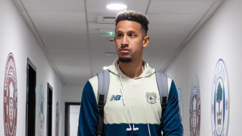 Callum Robinson of Cardiff City