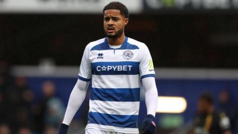 Jonathan Varane in action for QPR