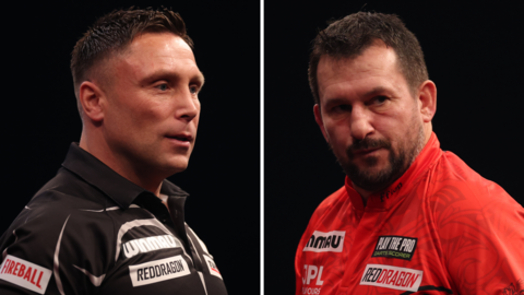 Gerwyn Price and Jonny Clayton