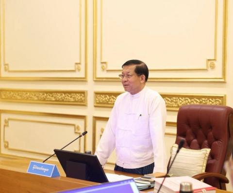 တရားမဝင် ရွှေတူးဖော်မှုတွေ နှိမ်နင်းမယ်လို့ ဦးမင်း