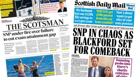 The Scotsman and Scottish Daily Mail