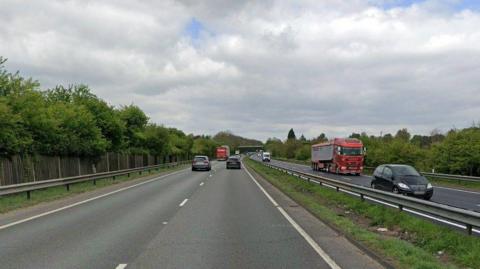 A general view of the A1 near Tuxford