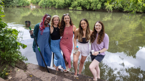 Aggie Nyagari, Em Nicol, Charlotte Sawyer, Eva Perrin and Becca Blease