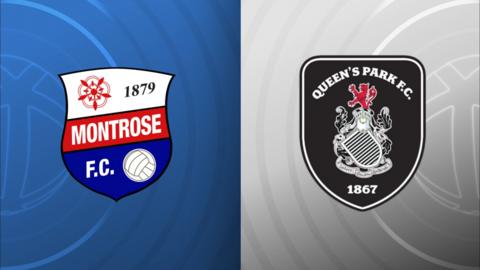 Montrose and Queen's Park badges