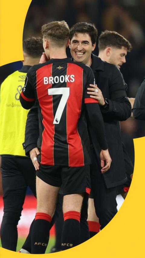 David Brooks and Andoni Iraola