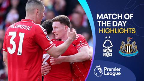 Nottingham Forest celebrate