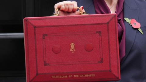 Chancellor of the Exchequer Rachel Reeves poses outside 11 Downing Street