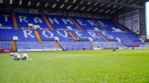 A general view of Tranmere Rovers' Prenton Park stadium