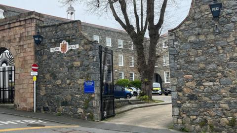 An outside shot of Guernsey Police station