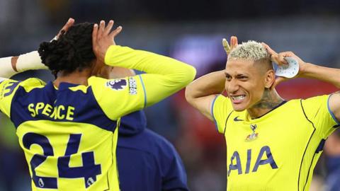Tottenham celebrate