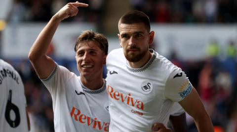 Zan Vipotnik celebrates