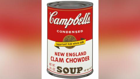 Andy Warhol's Campbell Soup artwork