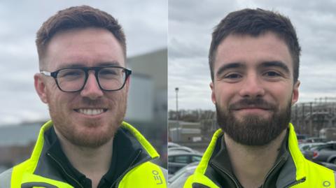 Sion Emlyn Lloyd a Keiran Salter