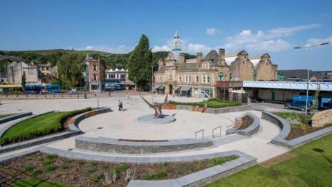 Darwen market square