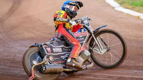 Leicester Lions' Luke Becker 