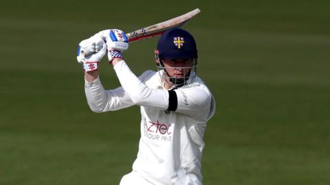 Ben McKinney batting for Durham