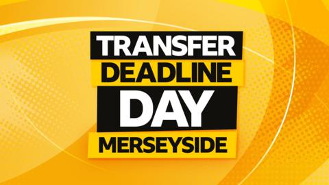 Transfer deadline day Merseyside graphic