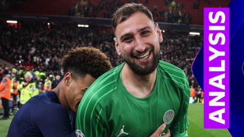 PSG goalkeeper Gianluigi Donnarumma