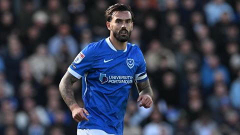 Marlon Pack in action for Portsmouth