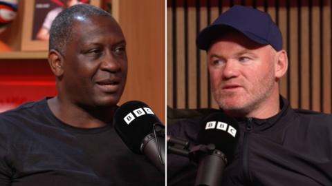 Wayne Rooney and Emile Heskey