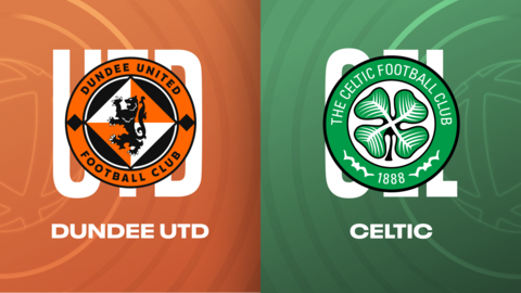 Dundee United and Celtic badges