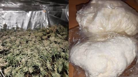 Drugs raid Mansfield