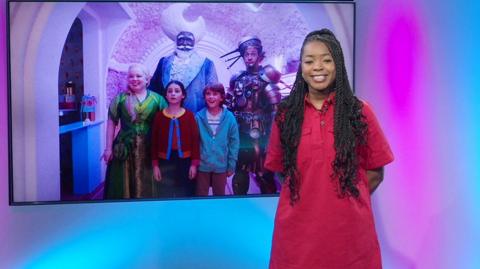 Emma-Louise in the studio