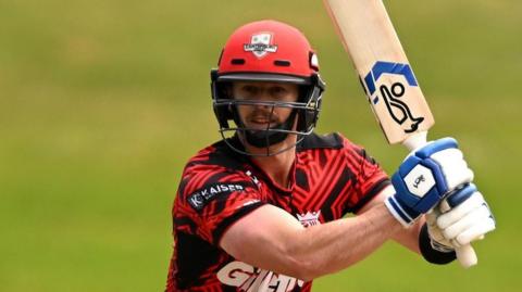 Cam Fletcher in action for Auckland Aces